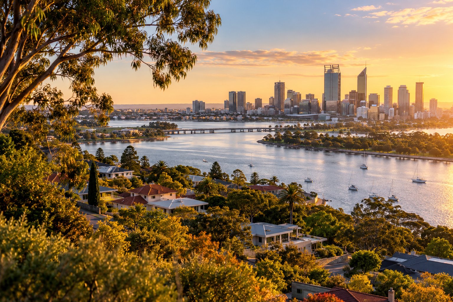 Illustrative scenic view of Perth / WA